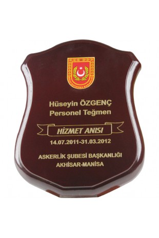 Ahşap Plaket