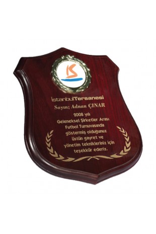 Ahşap Plaket