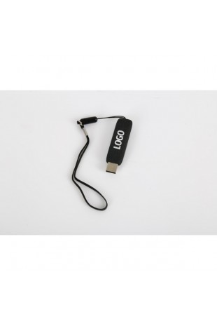 Siyah Işıklı USB Bellek