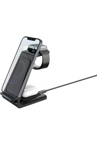 Wireless 3lü Şarj İstasyonu