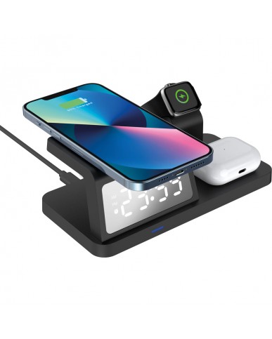 Wireless 3lü Şarj İstasyonu