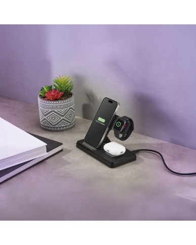 Wireless 3lü Şarj İstasyonu