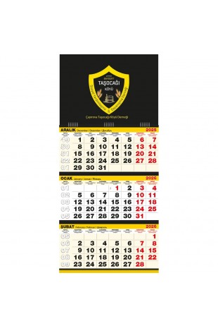 Büyük Boy Gemici Takvim