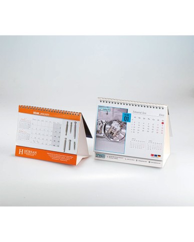 Karton Taşıyıcılı Masa Takvimi