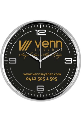 Metal Duvar Saati Metal Duvar Saati