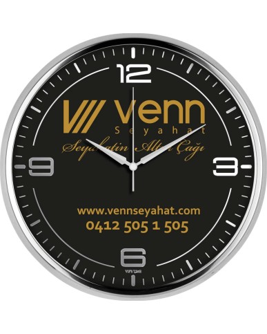 Metal Duvar Saati