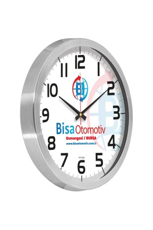 Alüminyum Duvar Saati Alüminyum Duvar Saati