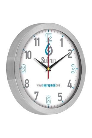 Alüminyum Duvar Saati Alüminyum Duvar Saati