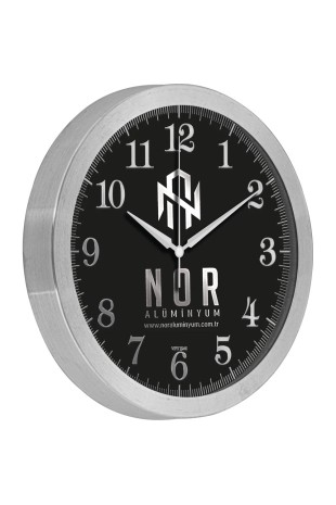 Alüminyum Duvar Saati Alüminyum Duvar Saati
