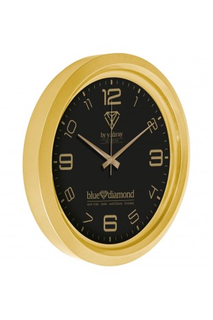 Metalize Duvar Saati