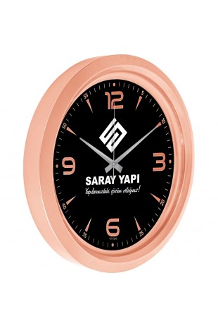 Metalize Duvar Saati