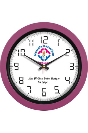 Plastik Duvar Saati