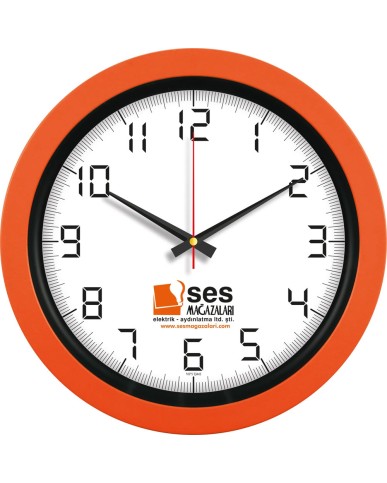 Plastik Duvar Saati