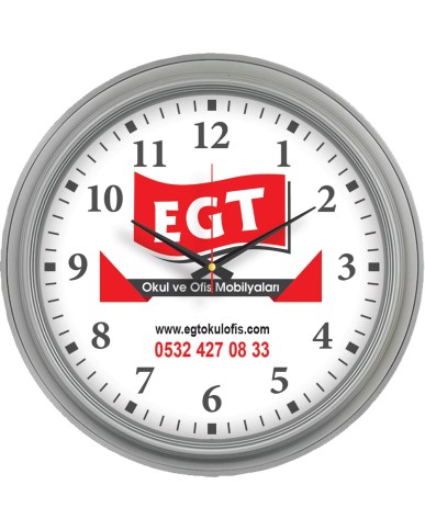 Plastik Duvar Saati