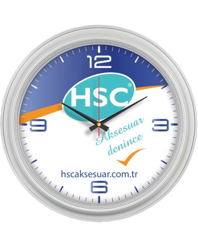 Plastik Duvar Saati