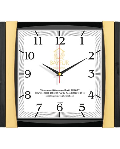 Plastik Duvar Saati