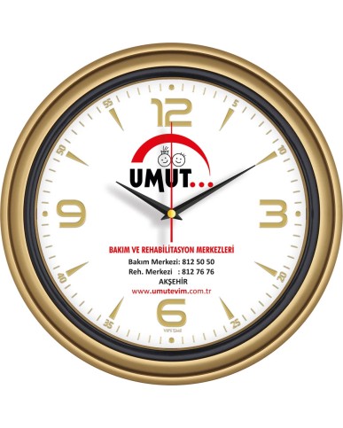 Plastik Duvar Saati