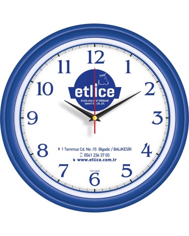 Plastik Duvar Saati
