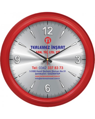 Plastik Duvar Saati