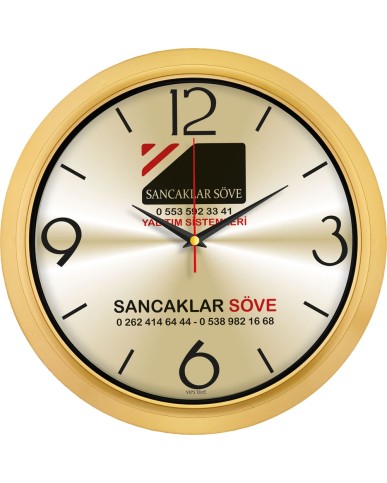 Plastik Duvar Saati