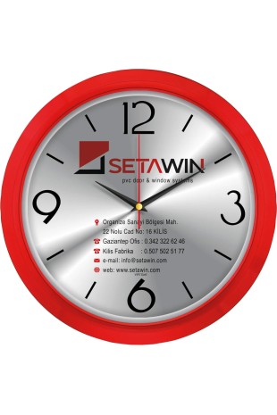 Plastik Duvar Saati